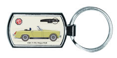 MG Midget MkIII (disc wheels) 1969-71 Keyring 4